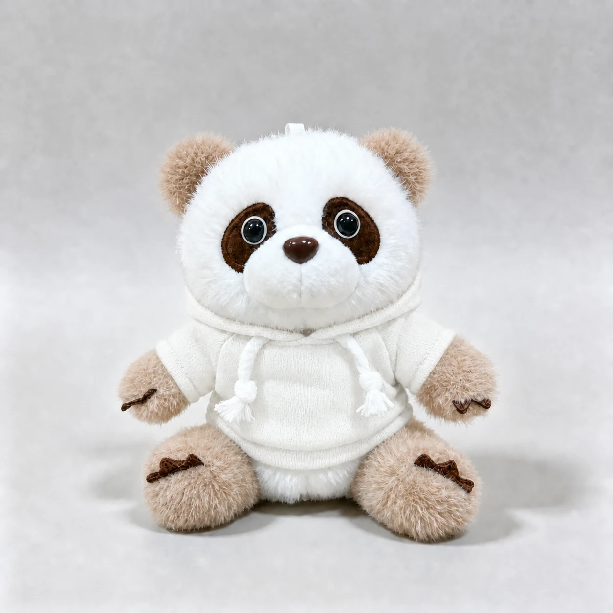 Brown & white panda · Hoodie